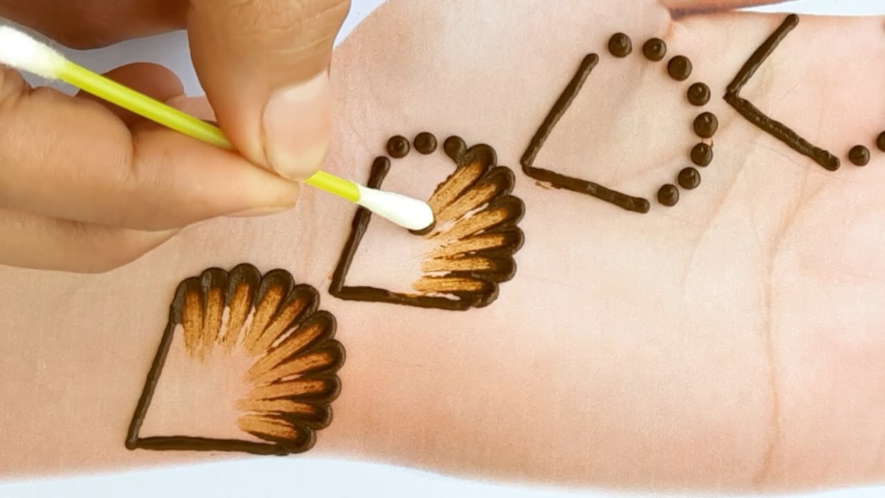 New Beautiful Mehndi design for hands - Simple Mehndi Design - Easy Mehandi design 2020