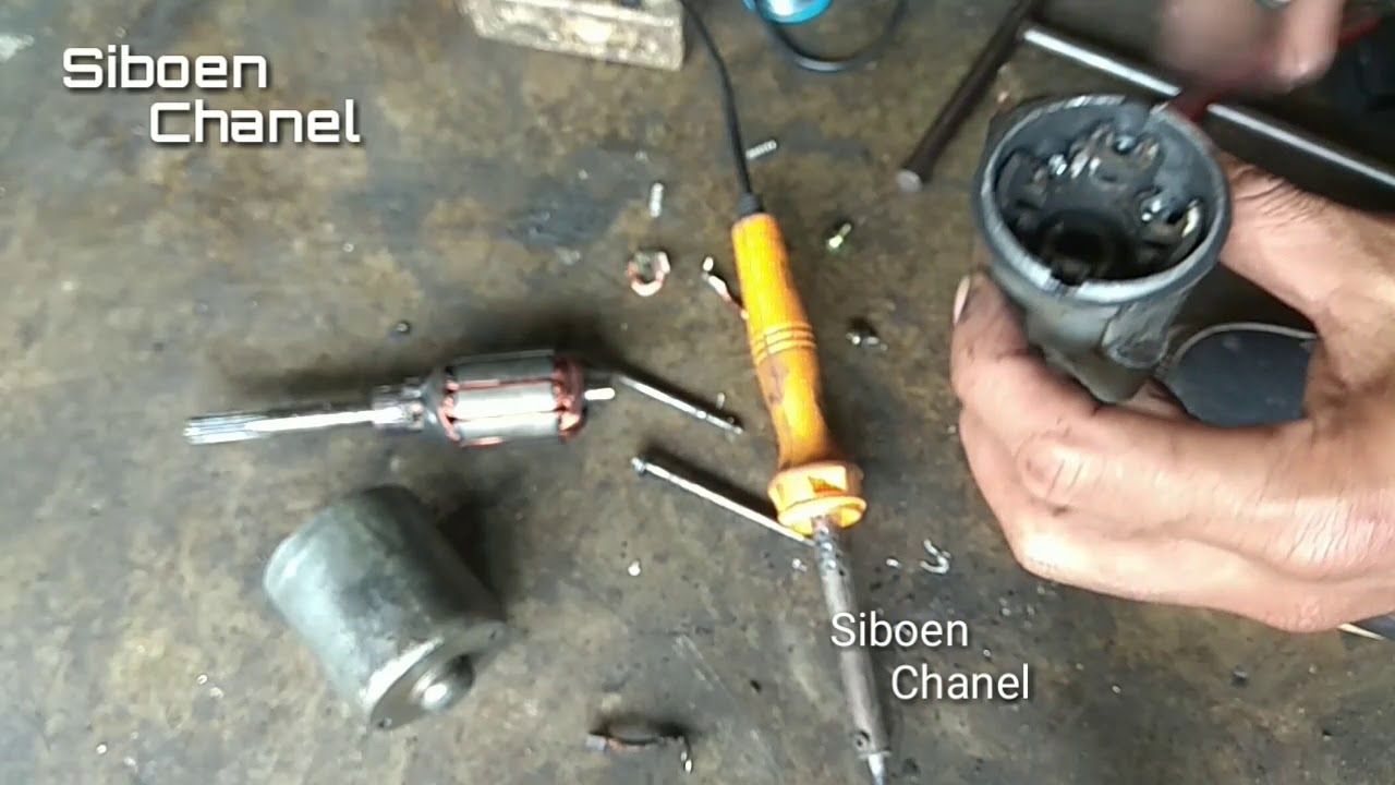 Pasang carbon brush Jupiter z #Siboen tutor