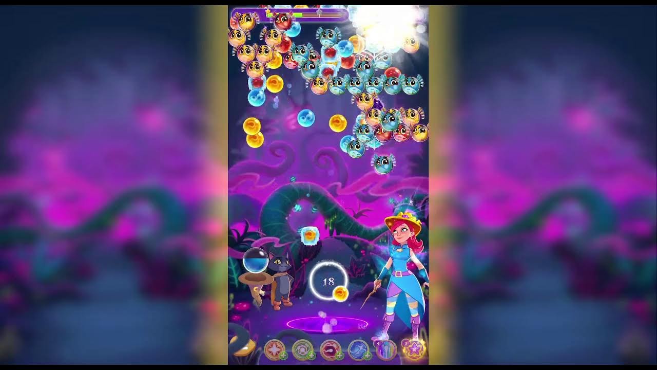 Bubble Witch 3 Saga LIVE Gaming - LEVEL 6823 = 6827 - 17-4-2024