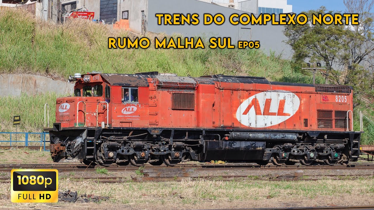Trens do Complexo Norte Rumo Malha Sul - EP05/2024