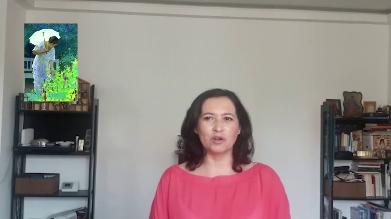 Laura Anghel   Femeie cu umbrelă