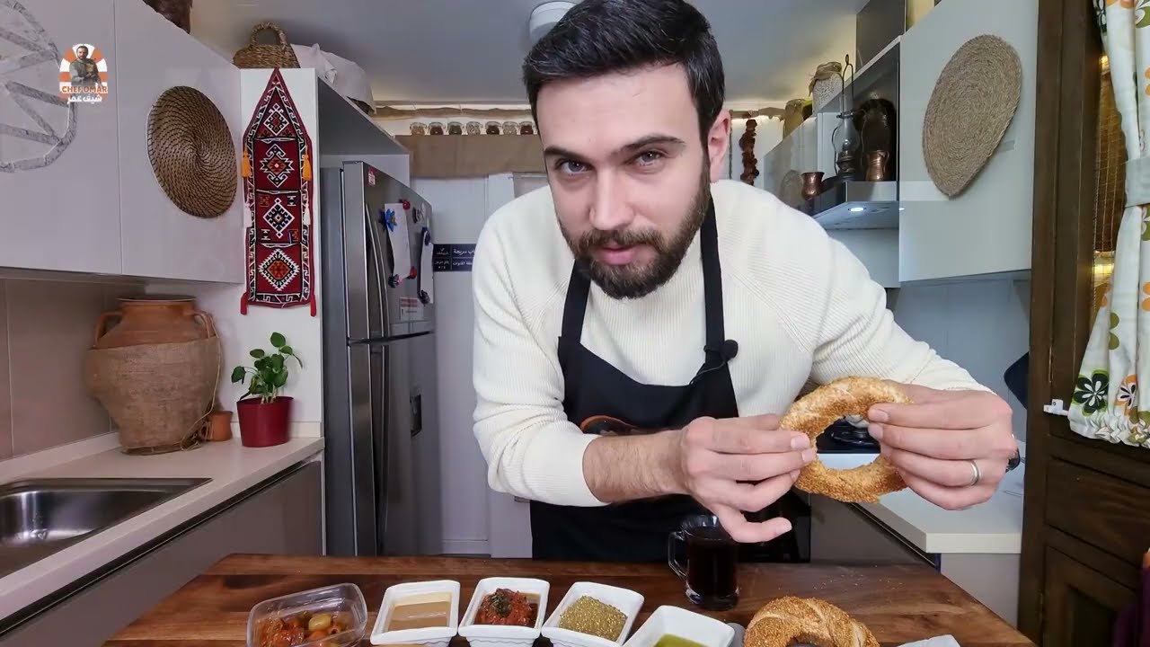 Шеф-повар Омар | Симит, восхитительный турецкий драм-торт 😍 Симит