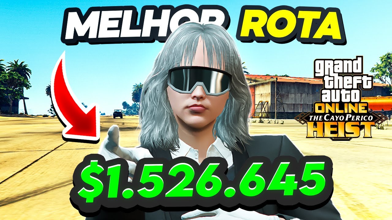 A MELHOR ROTA ATUALIZADA NO GOLPE DE CAYO PERICO – GTA ONLINE 2025!
