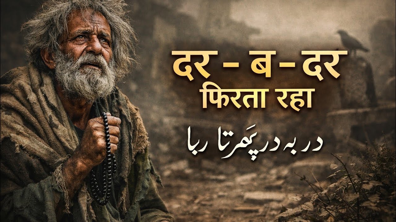 दर-ब-दर फिरता रहा | Sufiyana Qawwali 2026 | Heart Touching Islamic Kalam | Emotional Qawwali