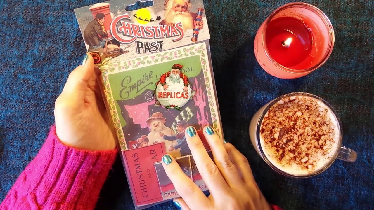 ASMR | Christmas Replicas Show & Tell (Pt 1) - Whispered Vintage Memorabilia at Coffee Time!