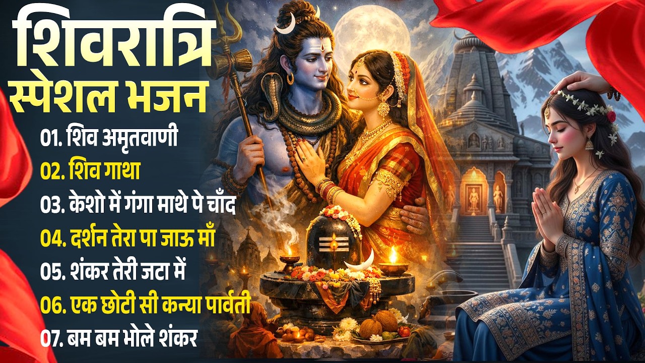शिवरात्रि स्पेशल भजन 2026 | #Shivratri Shiv Bhajan | NonStop Mahadev Songs | Bhole Baba Top Bhajan
