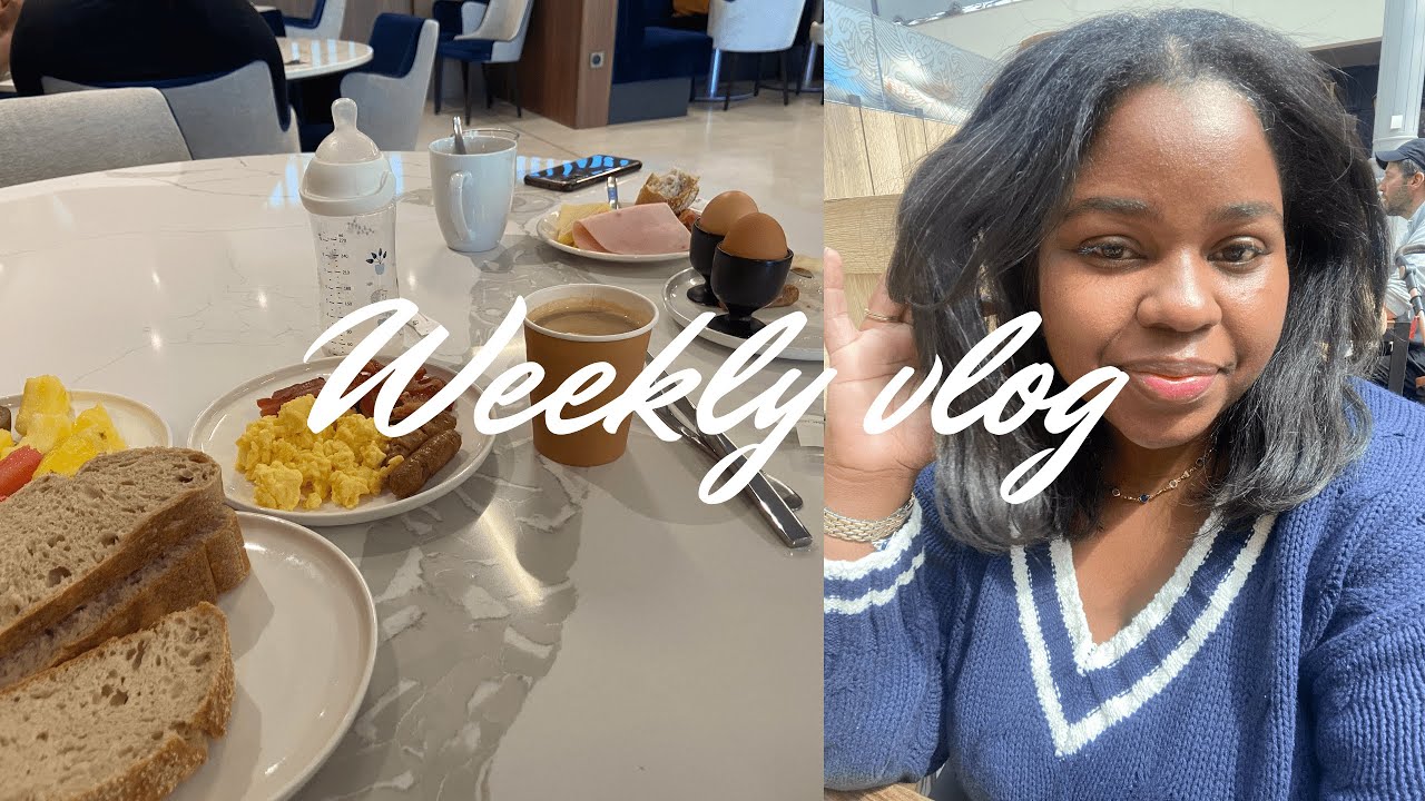 Weekly vlog 01 - Reprise du boulot, staycation, retour de courses