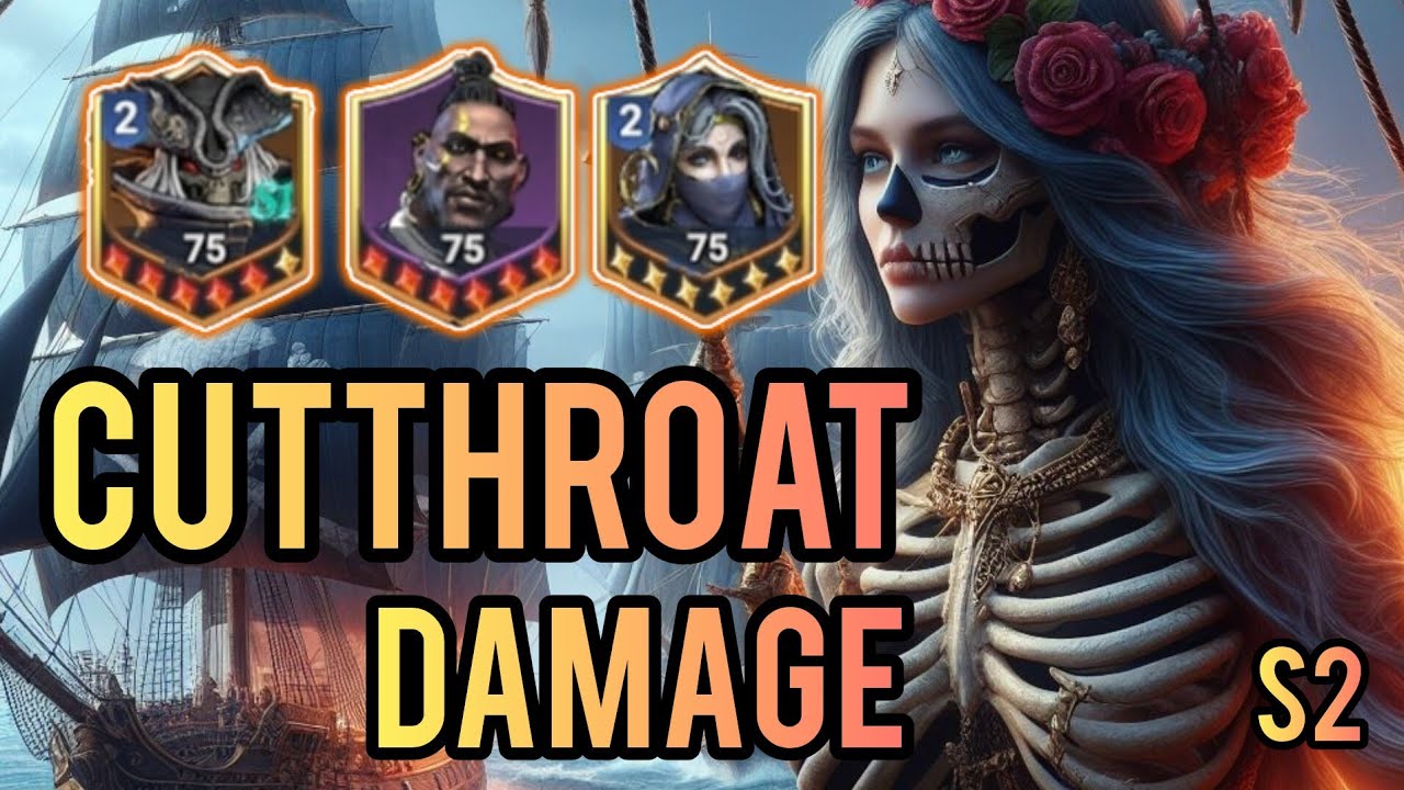 Damage Focus Cutthroat Build Sea of Conquest Season 1 & Season 2