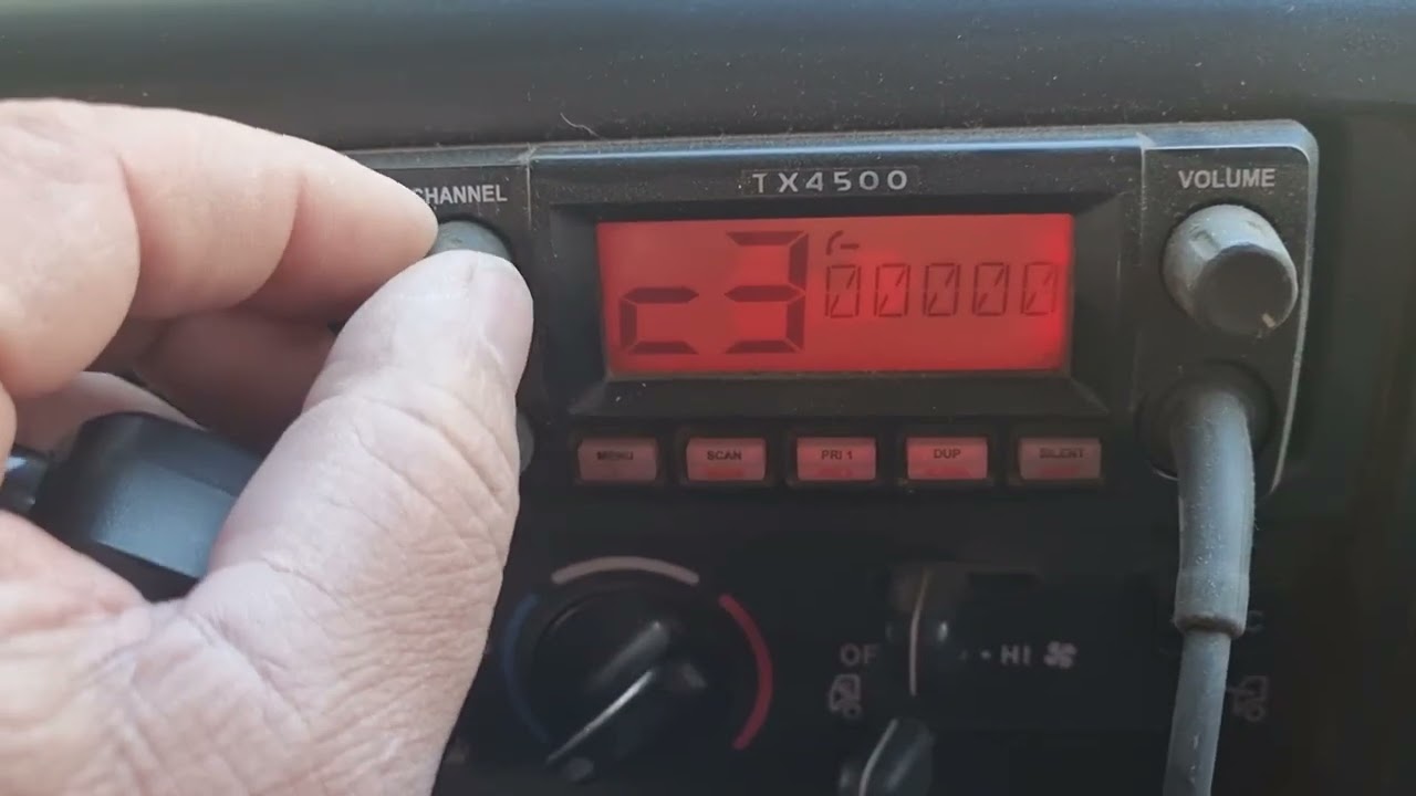 How to send a Selcal GME TX4500