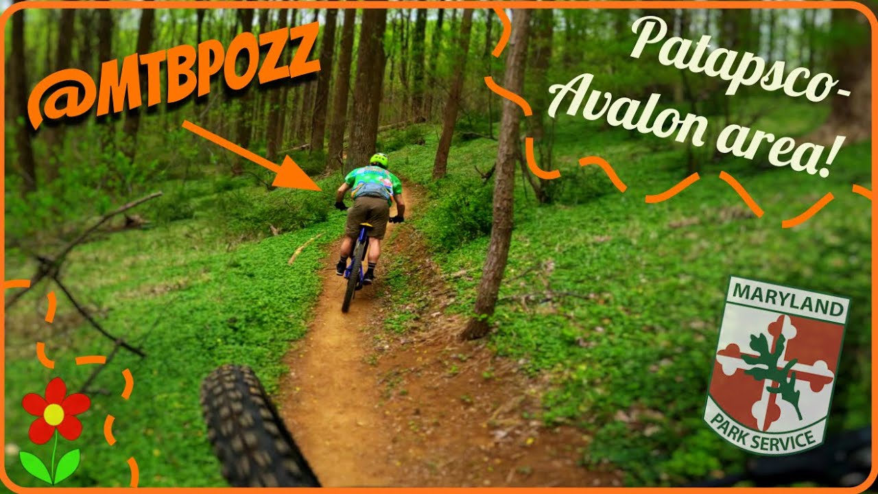 It's finally spring! Riding some new stuff at Patapsco .