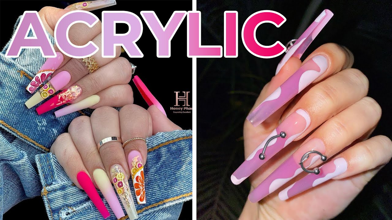 ✨175✨Amazingly Beautiful Acrylic Nail Art Designs Compilation 💅
