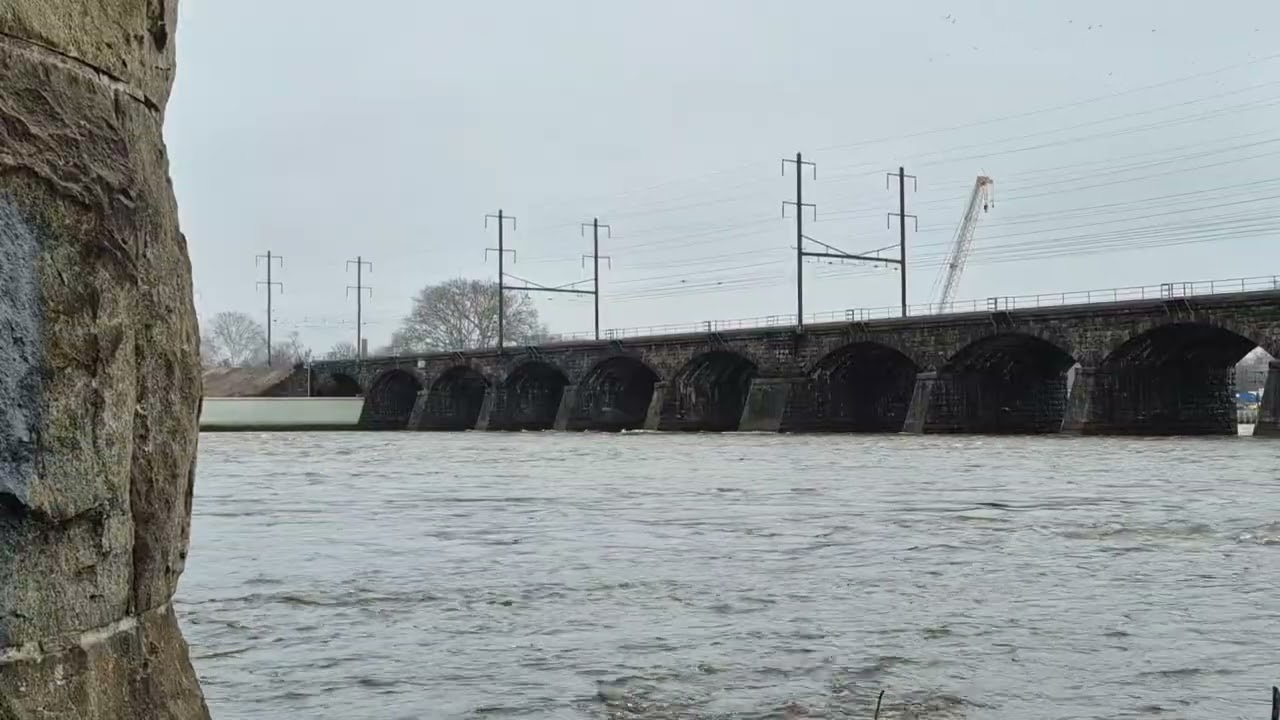Delaware River in Morrisville, Pa.