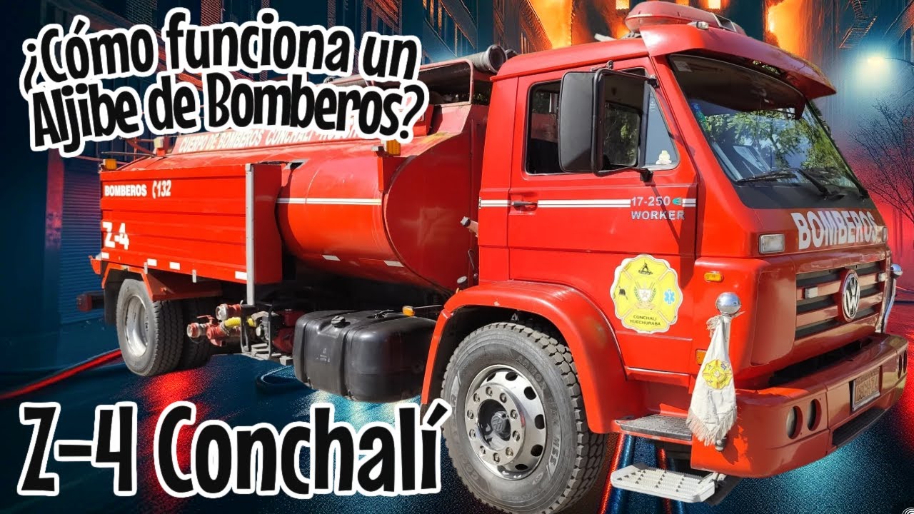 Z-4 Aljibe 17.250E | 12.000 L | Bomberos Conchalí Huechuraba