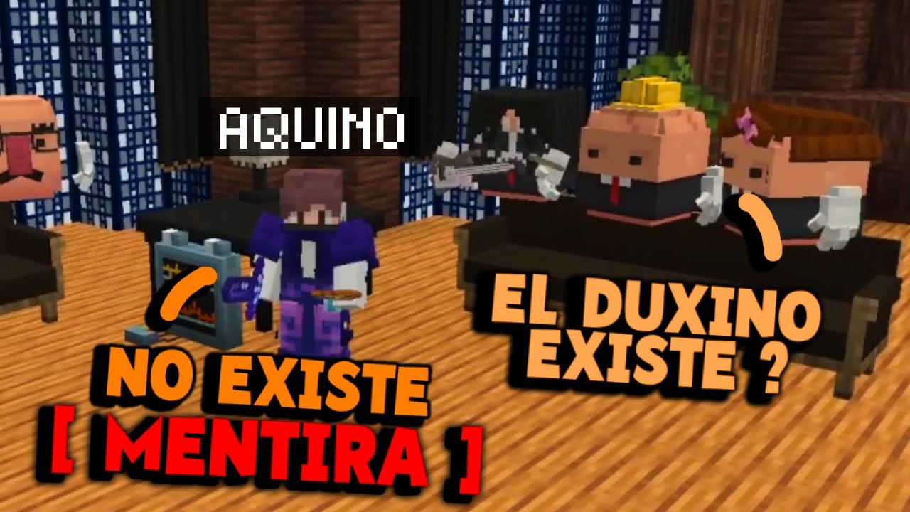 AQUINO NIEGA QUE EXISTE EL DUXINO !!?!? 😱 || WEBONES SHOW 🎩🥚