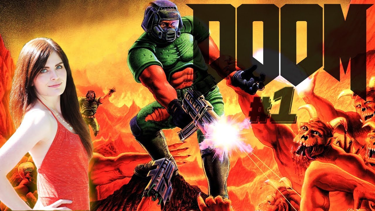Doom - Part 1 - First Playthrough / Walkthrough on Ultra Violence difficulty