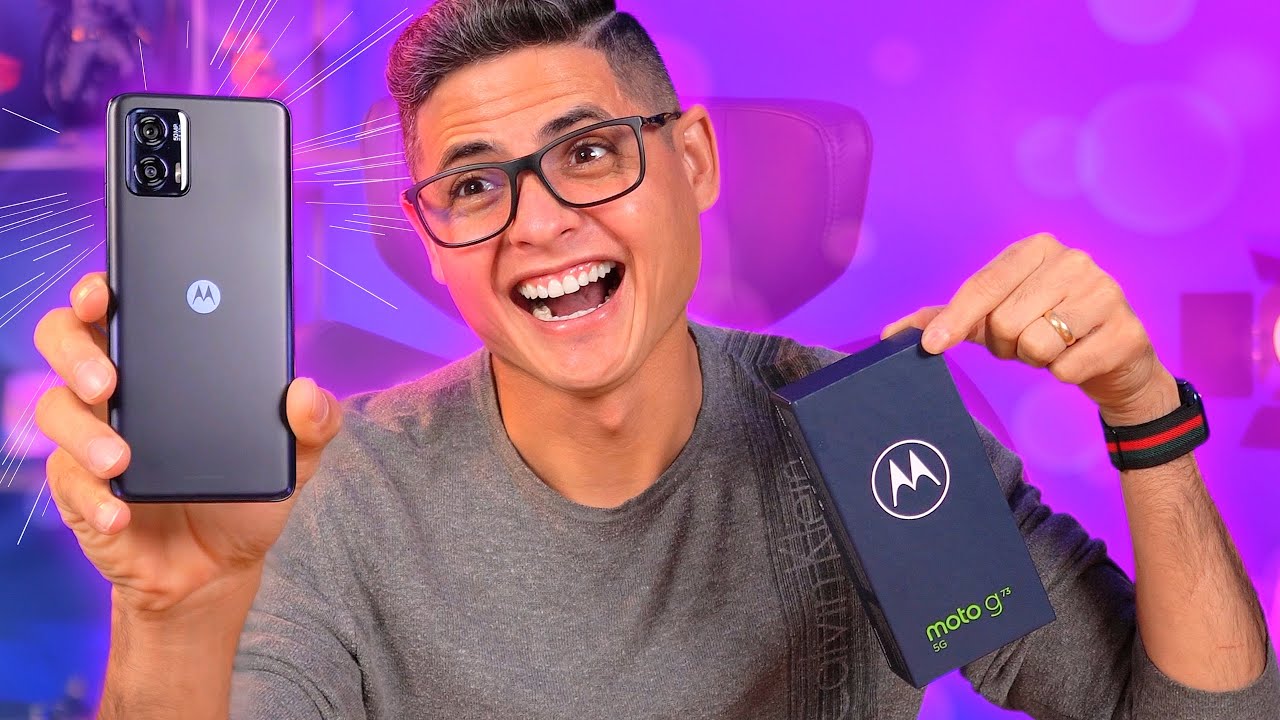 Motorola MOTO G73 - VEJA SE É UM BOM CELULAR PARA VOCÊ! Unboxing e Impressões