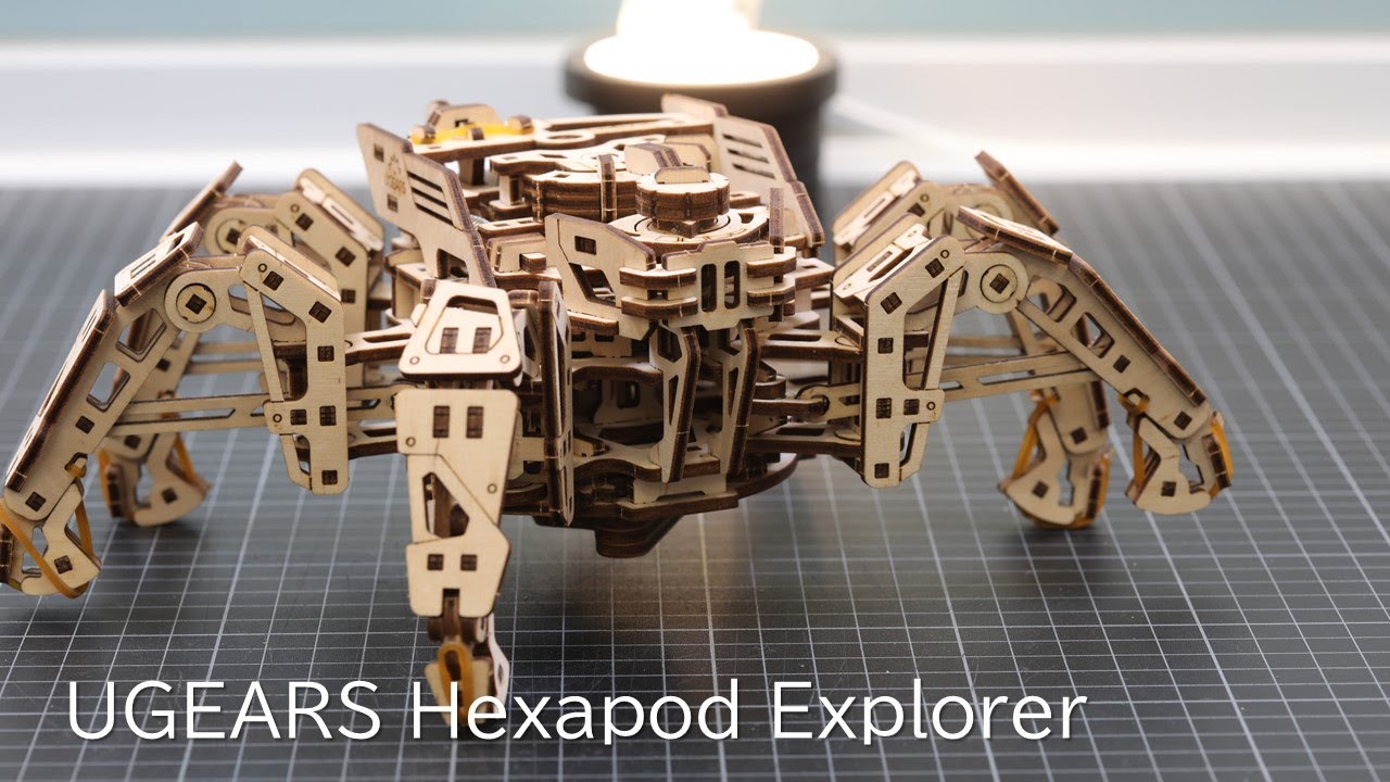 How does it adjust the speed? UGEARS Hexapod Explorer made in Ukraine