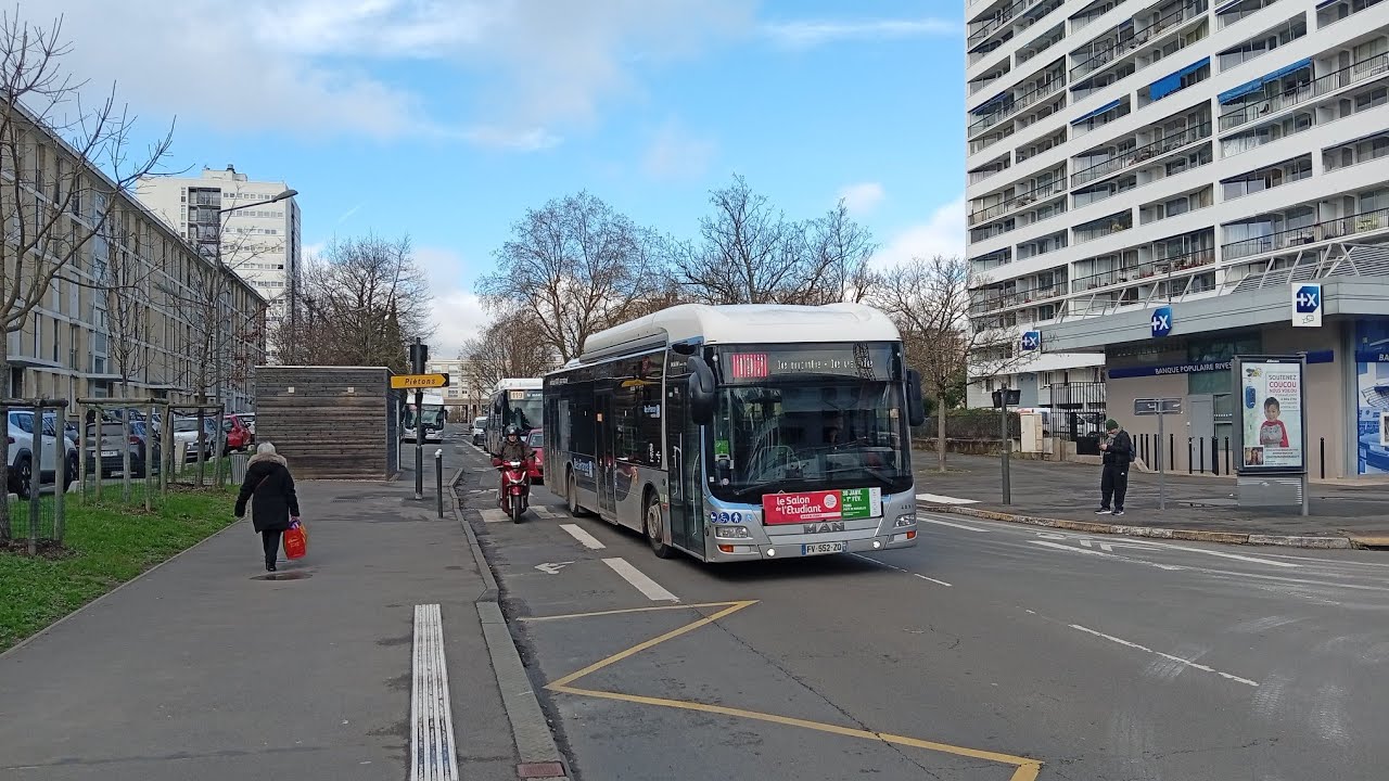 Paris, France 🇨🇵 🇨🇵 🚌 Bus 🚌 119 Full Travel Vlog in HD VIDEO 📸📸