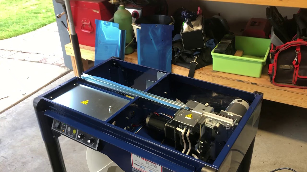 IQ400 Strapper Feeding and Tension