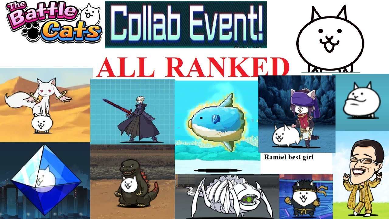 Battle Cats: Every Collab Ranked (BCEN)