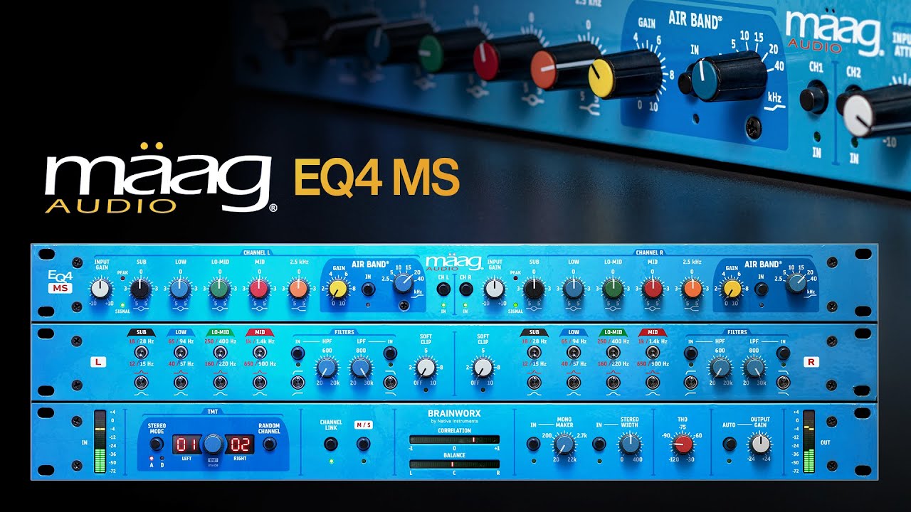 Introducing M&auml;ag EQ4 MS | UAD-2