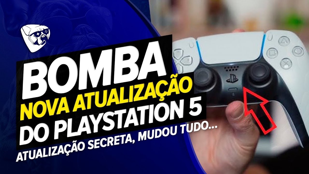 NOVA ATUALIZAÇÃO SECRETA Do PS5 MUDOU TUDO! ÓTIMA NOTÍCIA Para TODOS!