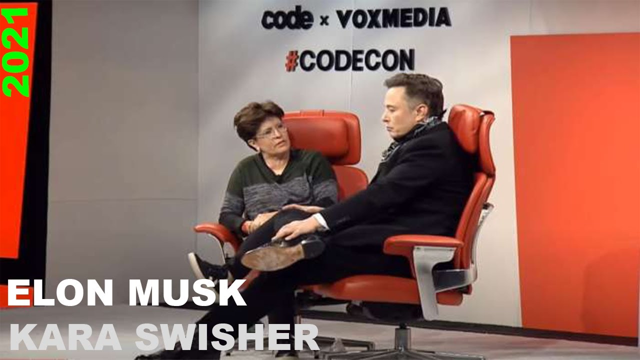 Elon Musk CodeCon 2021 Kara Swisher - Full Interview - Talk About Crypto, China, Tesla, SpaceX, More