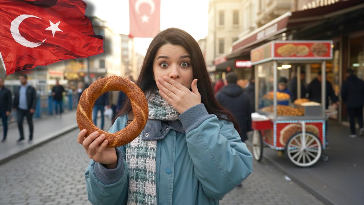 Istanbul Street Food 🇹🇷 | تجربة أكلات الشوارع في إسطنبول