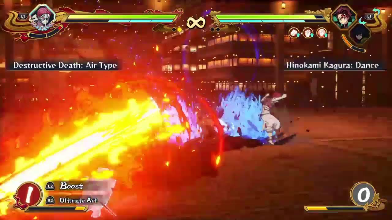 [AG] Tanjiro (Infinity Castle) с Rengoku VS online | 