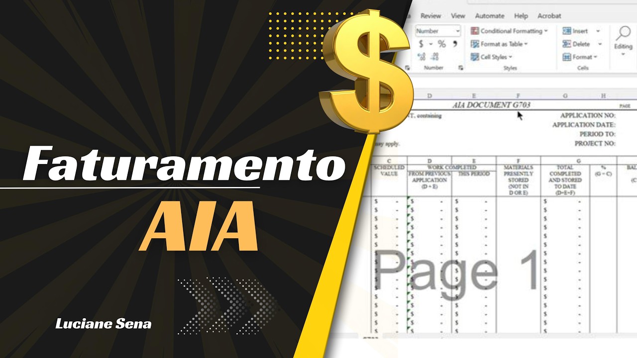 QUER PARAR DE FINANCIAR A OBRA COM SEU PRÓPRIO DINHEIRO? Tudo Começa no SOV e Primeiro AIA Billing.