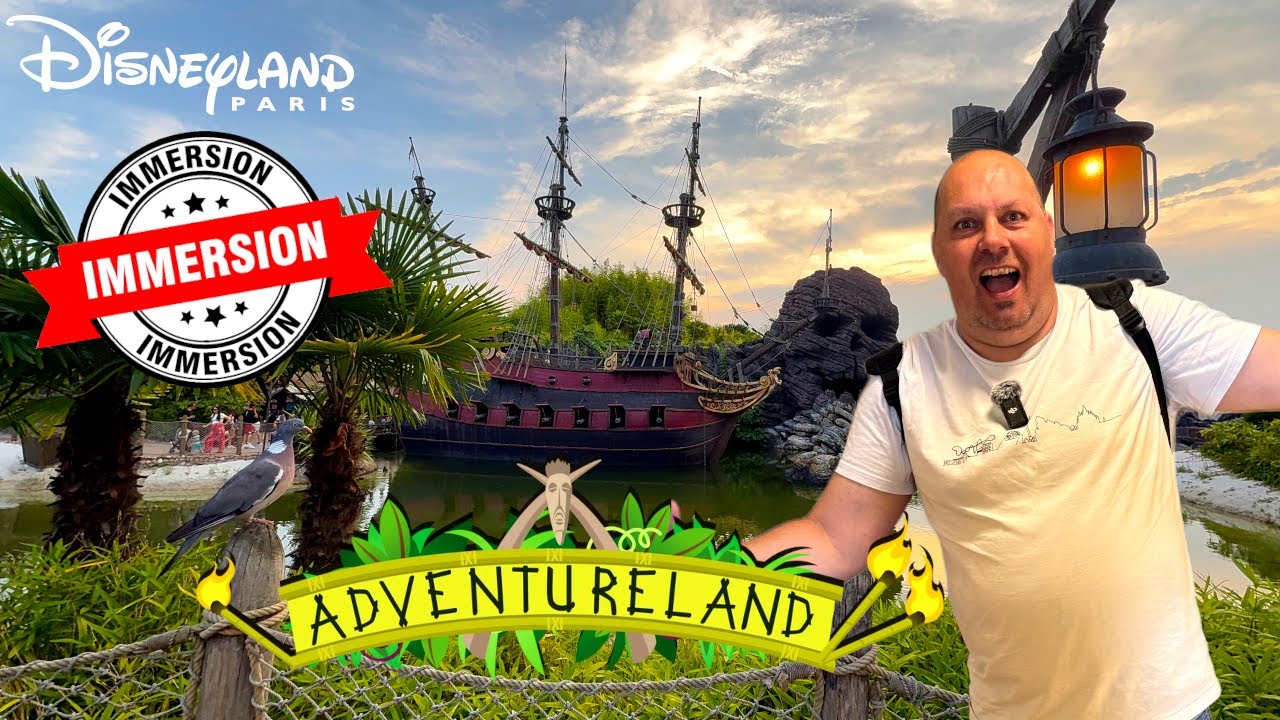FULL TOUR COMPLET DE ADVENTURELAND A DISNEYLAND PARIS