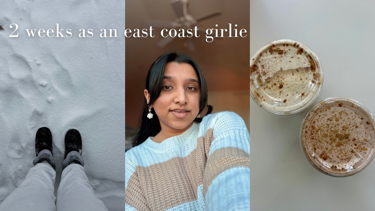 visiting my in laws in new jersey | snow days, coffee shop visits, state drivers licence