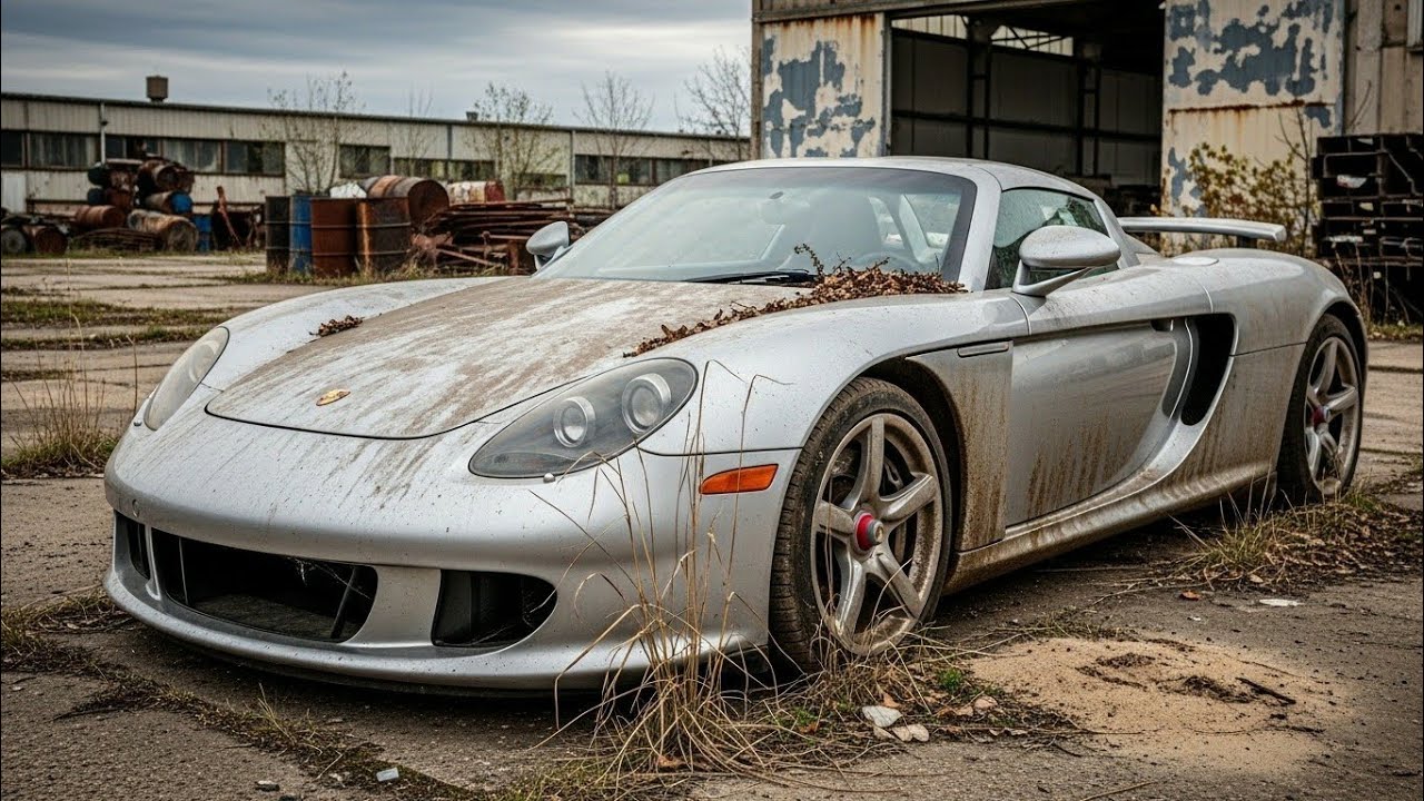ASMR Autorestaurierung! Komplette Restaurierung des Arctic Silver Porsche Carrera GT 2004