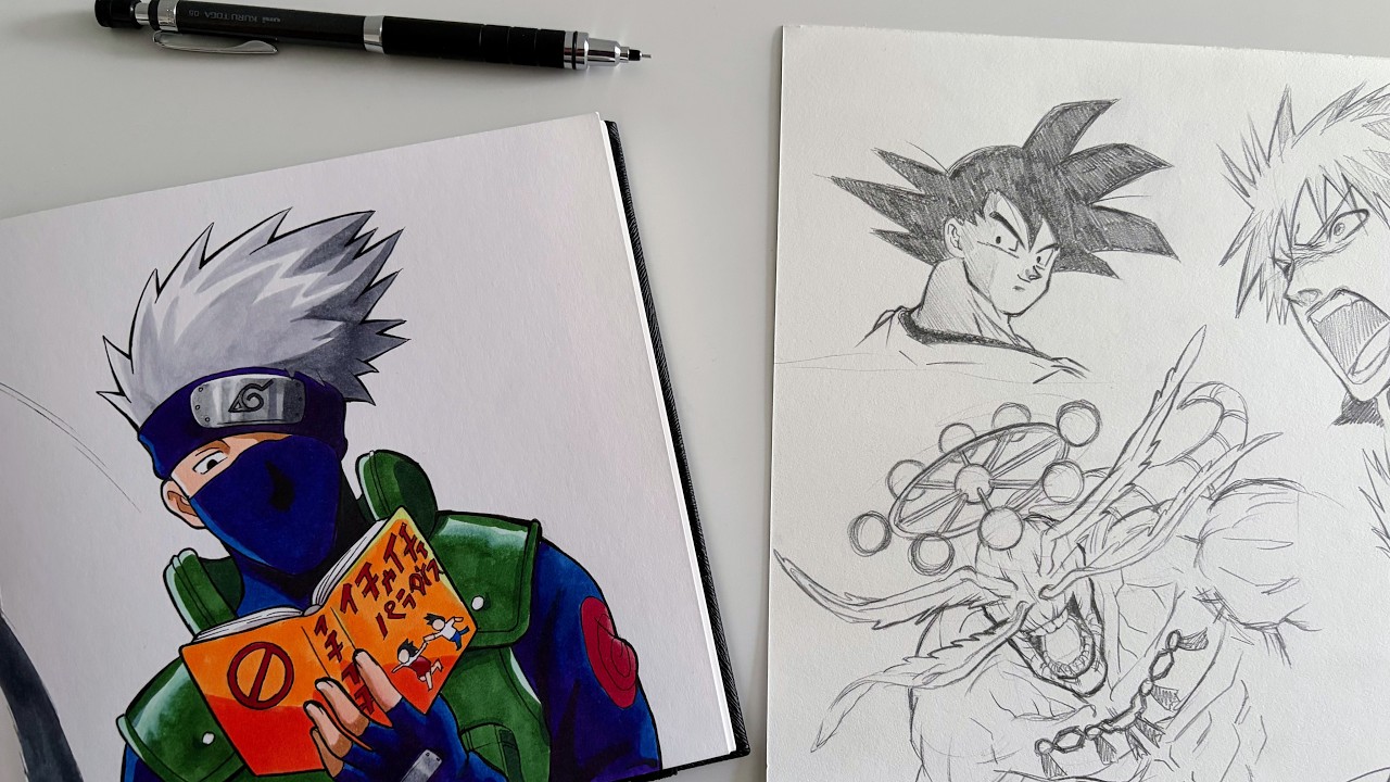 Sketch Anime Characters with Me! ✧愛✏️