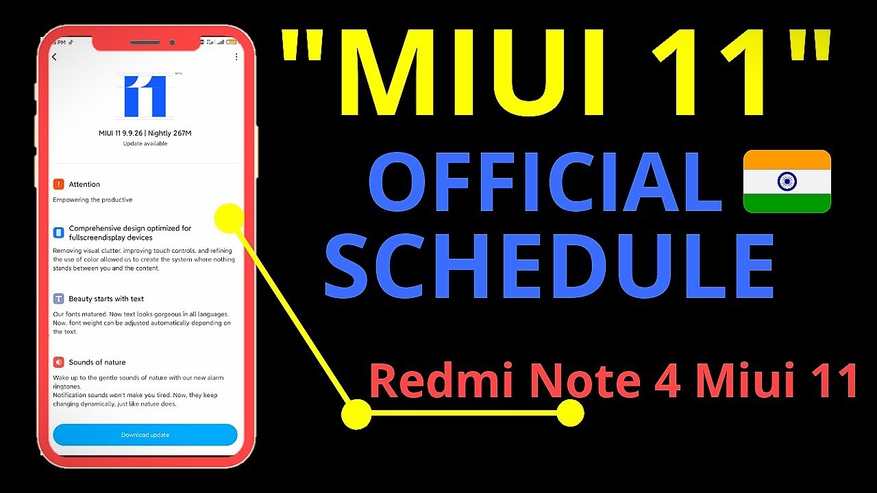 Miui 11 Official Launch In India || Redmi Note 4 Miui 11 Confirm || Miui 11 Supported Device's List
