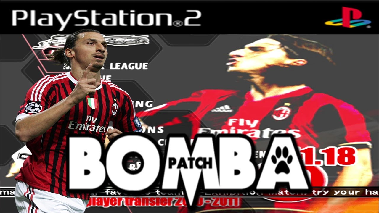 WINNING ELEVEN 10 TRANSFER 11 18 2010/2011 (PS2) BOMBA PATCH