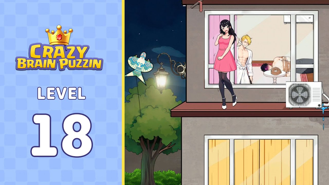 Crazy Brain Puzzle Level 18 Escape 3 | Complete Walkthrough & Solutions! 🎯