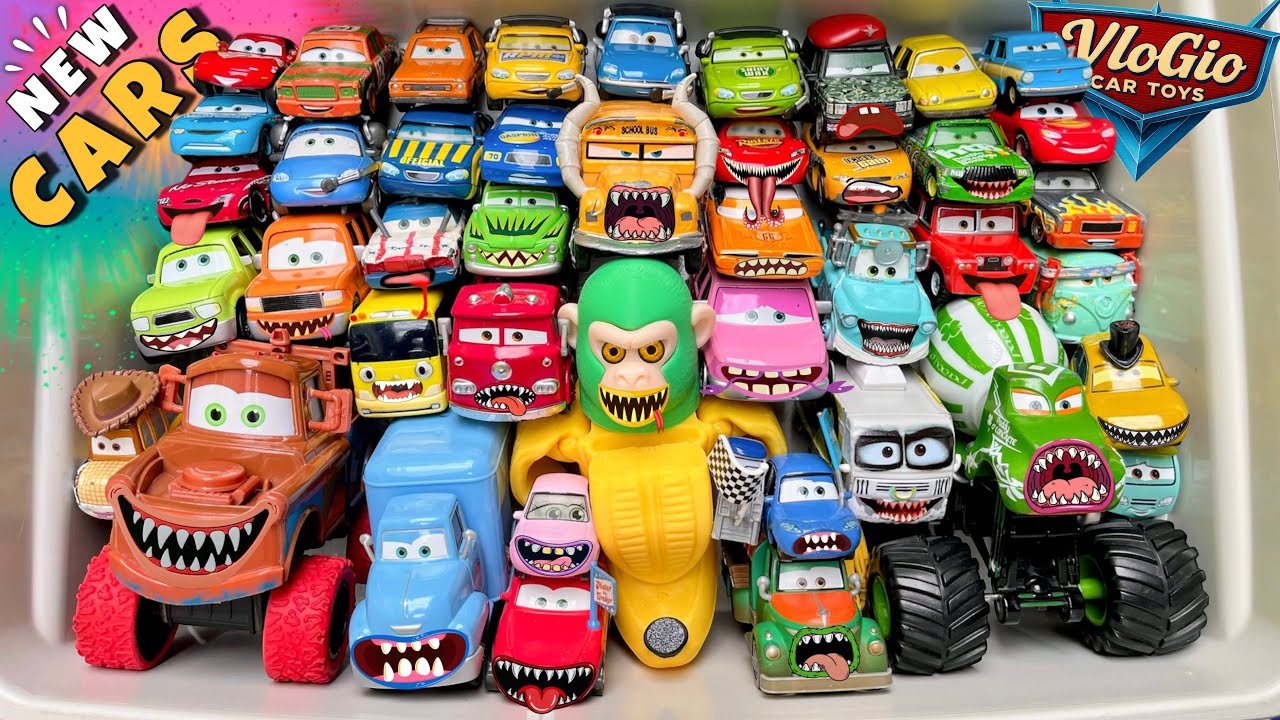 Disney Pixar Cars Unboxing Review | Lightning McQueen, Tow Mater, Doc Hudson, Sally Carrera, Cruz
