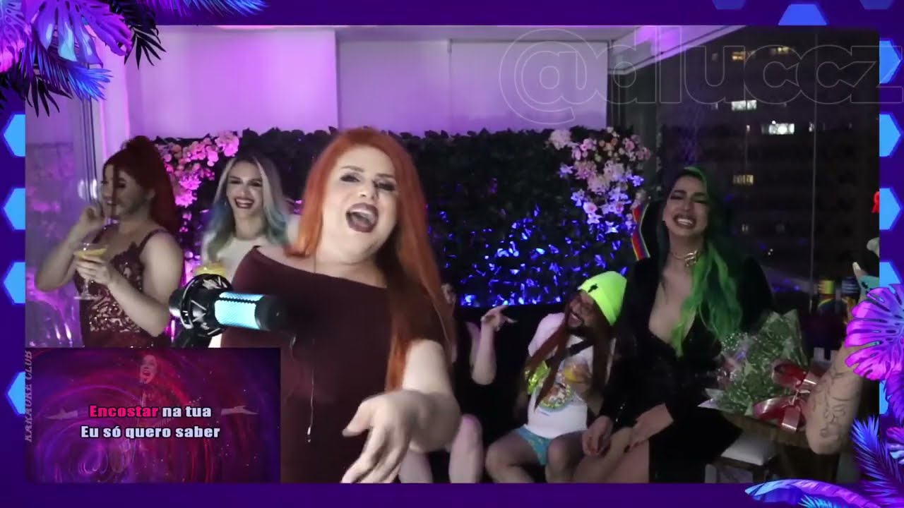 Wanessa Wolf dando o nome no Karaokê | 200Karaoke (Clip edit)