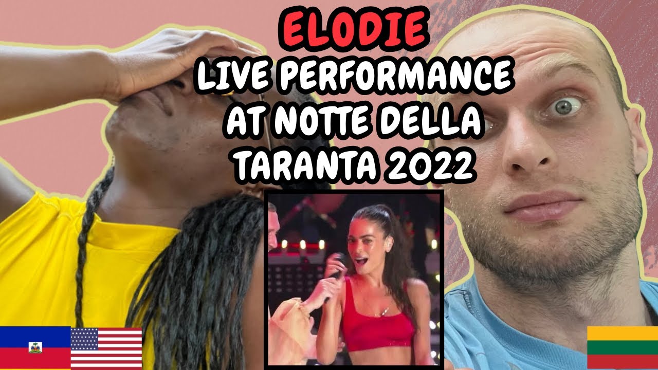 REACTION TO Elodie - Notte della Taranta / Pizzica di San Vito | FIRST TIME HEARING