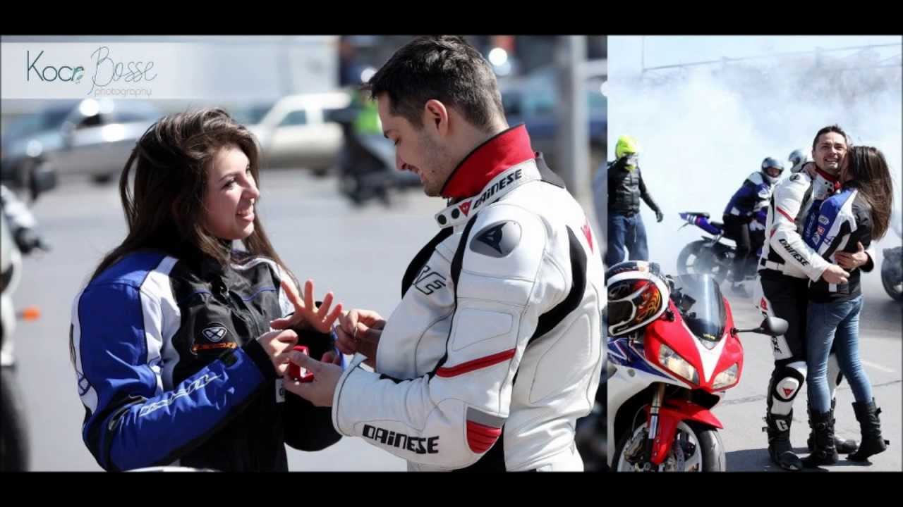 The Best Wedding Motorcycle Proposal