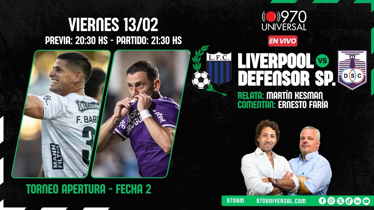 LIVERPOOL VS DEFENSOR SP - 970 UNIVERSAL
