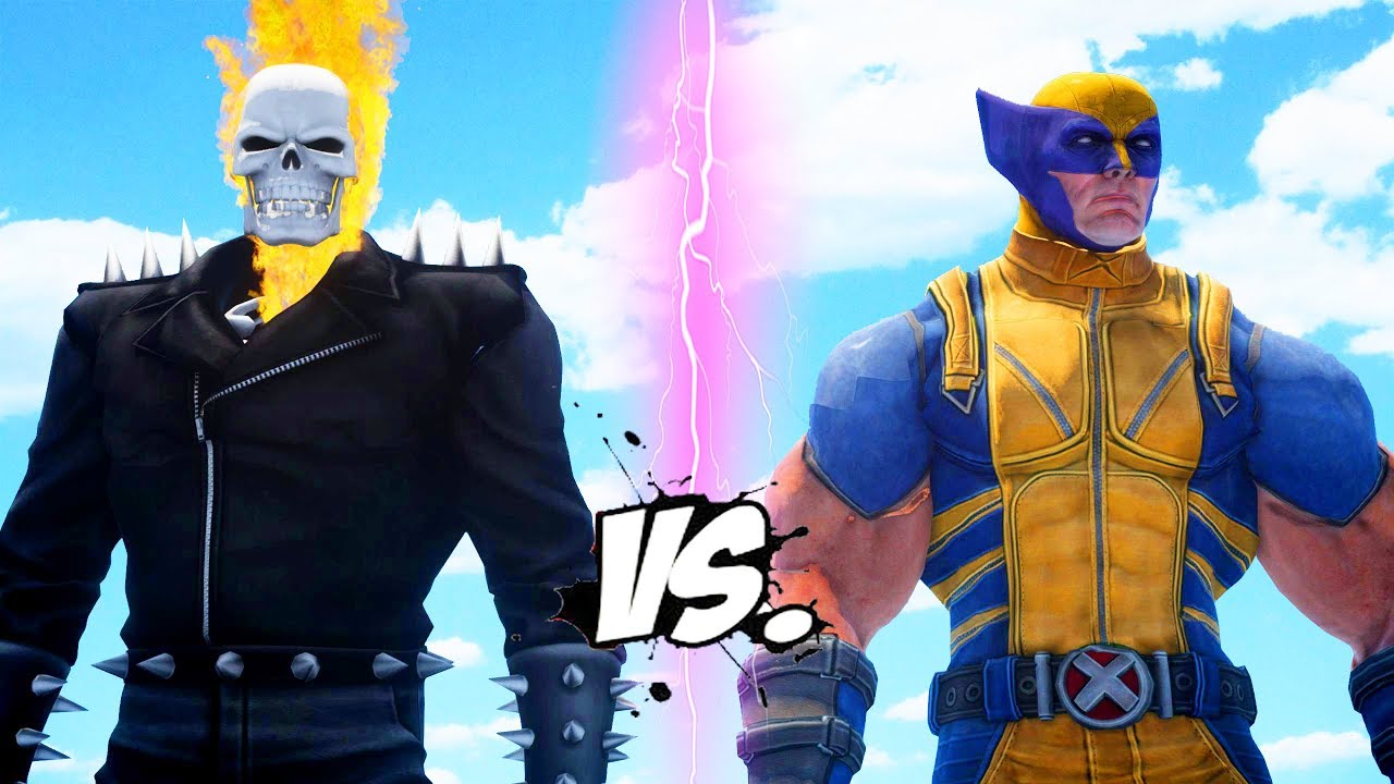 WOLVERINE VS GHOST RIDER - EPIC BATTLE