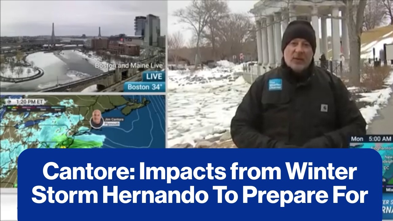 Jim Cantore: Biggest Impacts from Winter Storm Hernando in Massachusetts