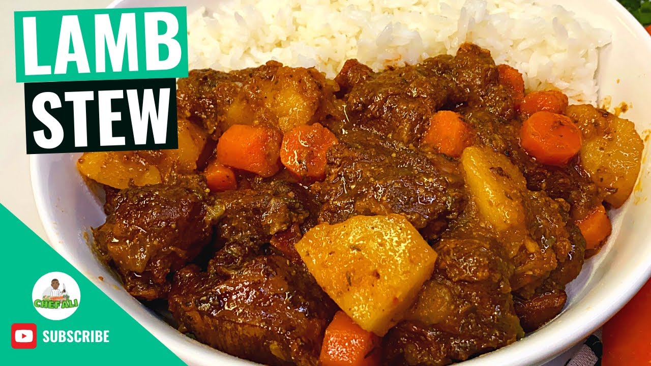 Lamb Stew Recipe | Jamaican Lamb Stew | How to make Lamb Stew Jamaican Style | Brown Stew Lamb