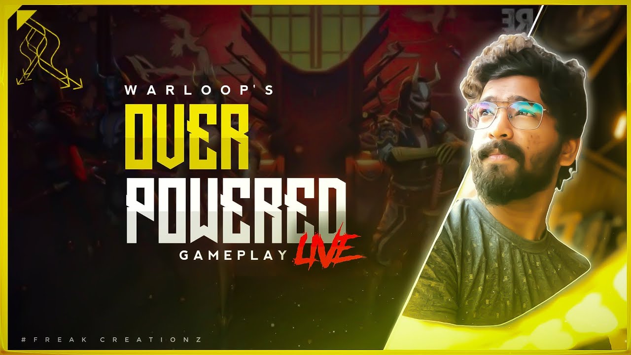 WARLOOP LIVE🔴 FACE CAM STREAMER 🔴 -  Garena Free Fire