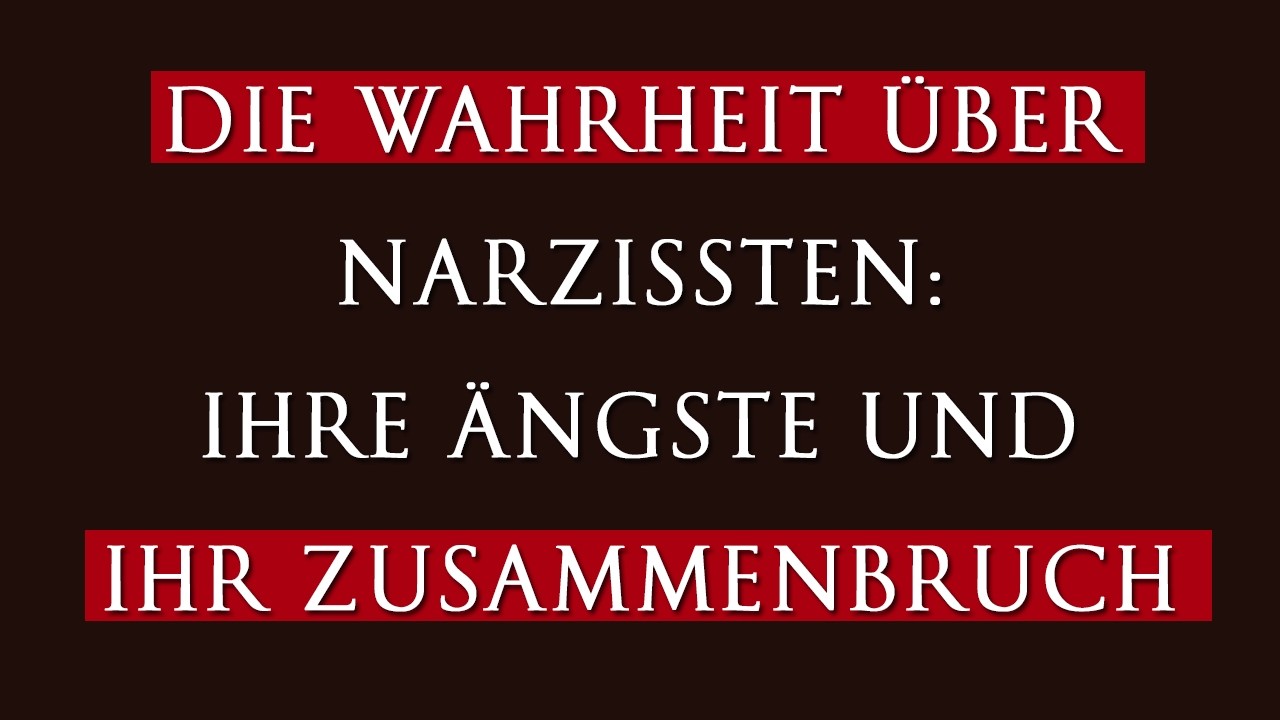 Wenn ein Narzisst zusammenbricht: Die Ängste eines Narzissten enthüllt | Narzissmus