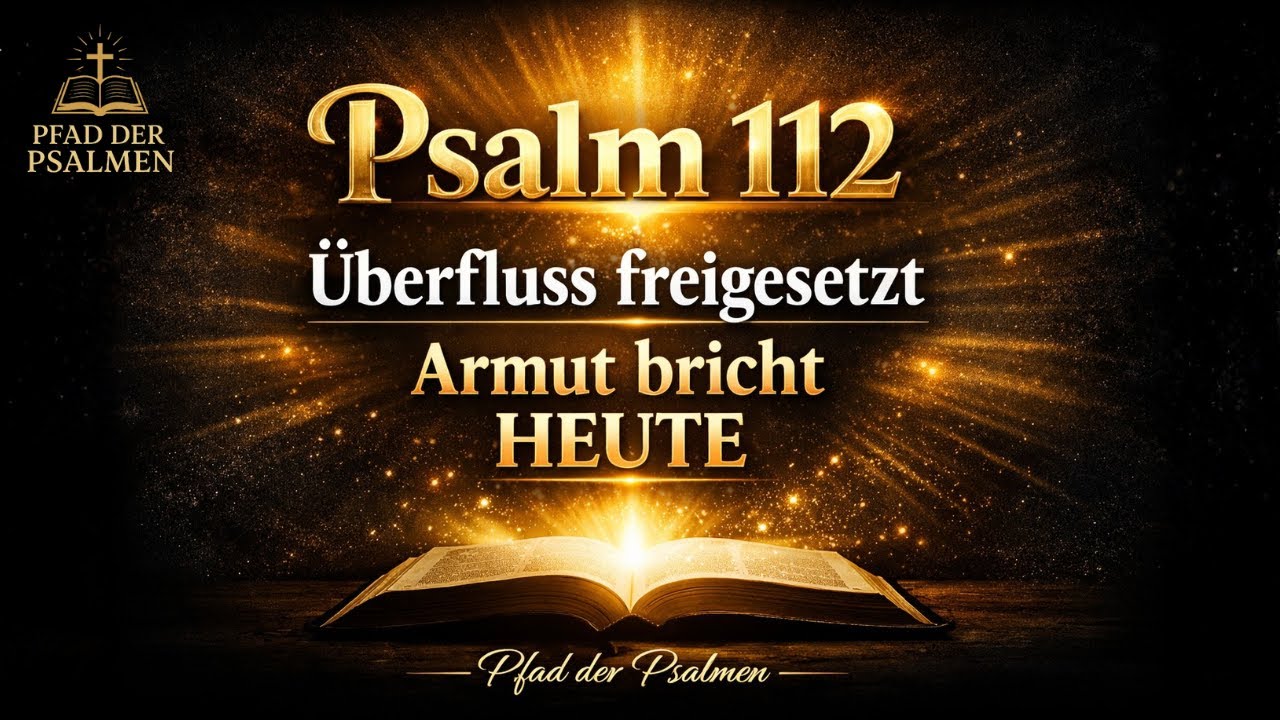 💰 Psalm 112 — Überfluss freigesetzt: Armut bricht HEUTE