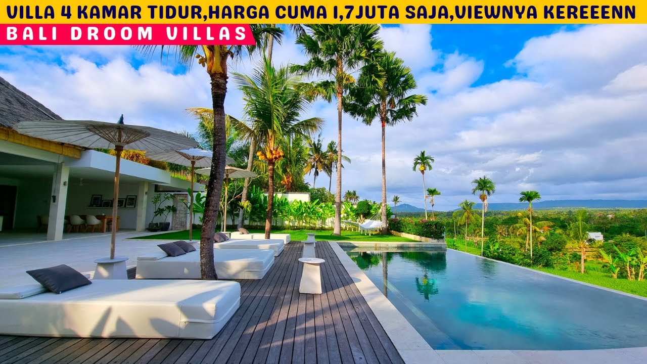 BALI DROOM VILLAS || Rekomendasi Villa Murah Cocok Untuk Liburan Dan Berwisata Bersama Keluarga