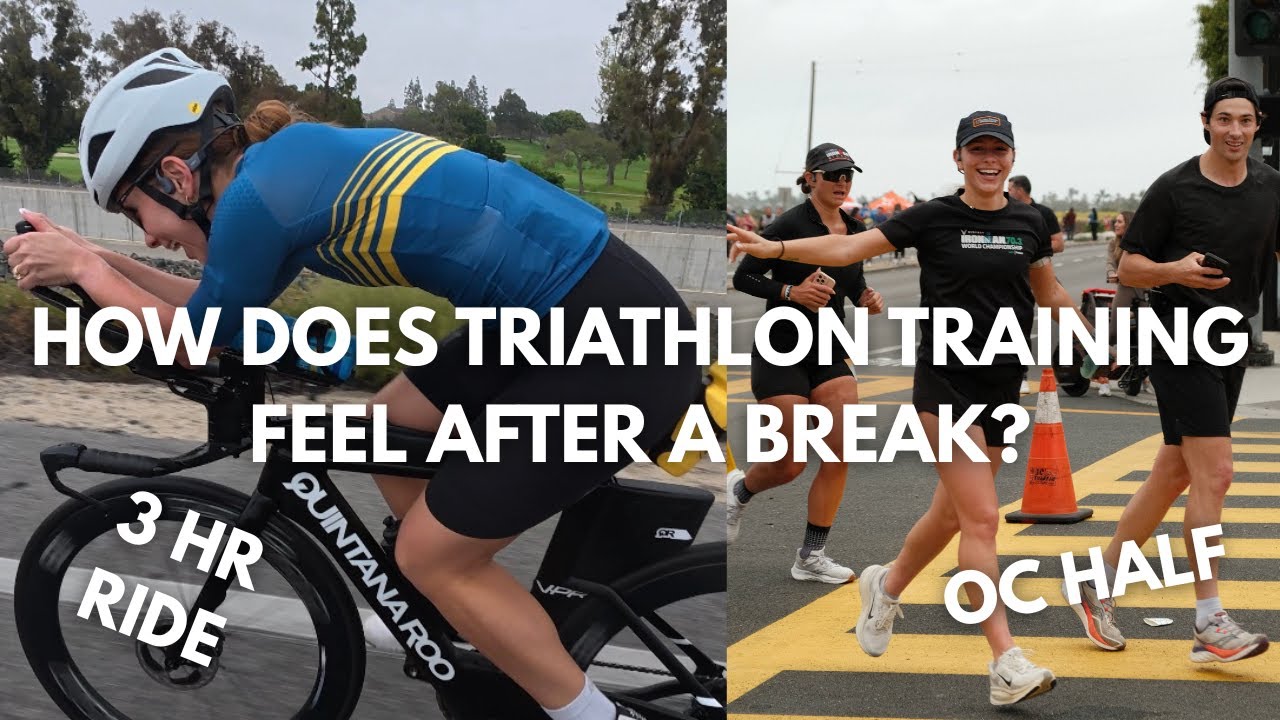 WEEKEND OF IRONMAN 70.3 TRAINING! OC Half Marathon & 3-Hour Bike Ride